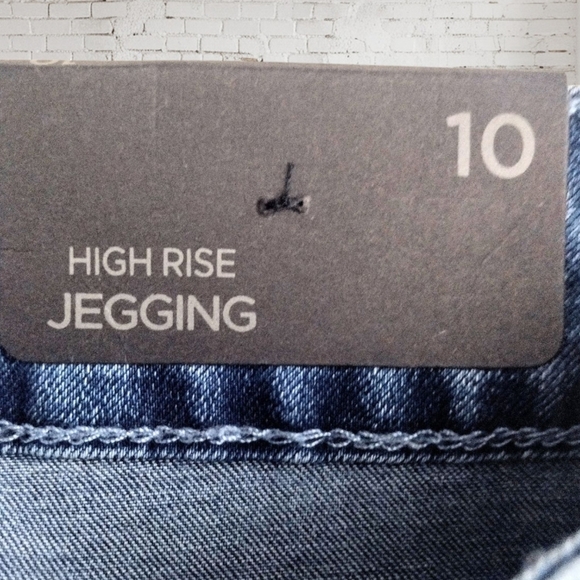 RUE 21 Tie Front High Rise Jeggings Size 10 - New With Tags - Picture 5 of 5